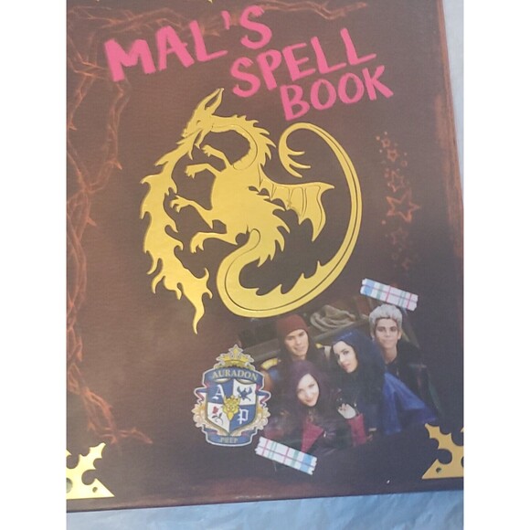 Descendants: Mal's Spell Book by Disney Books 2015 First Edition - Picture 3 of 9